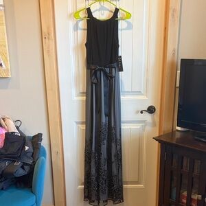 Elegant Black Evening Gown